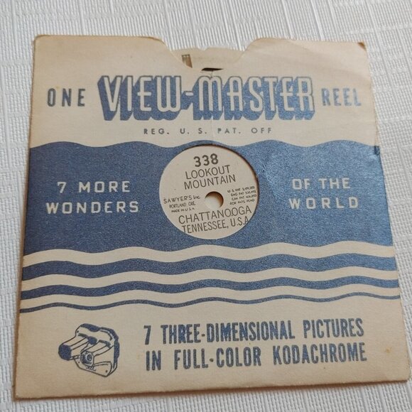 View-Master Reel Lookout Mountain Chattanooga 338 - Picture 1 of 3